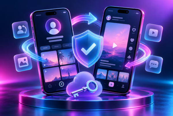 Minh họa hỗ trợ tài khoản Instagram và TikTok